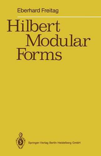 Cover image for Hilbert Modular Forms