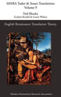 Cover image for English Renaissance Translation Theory