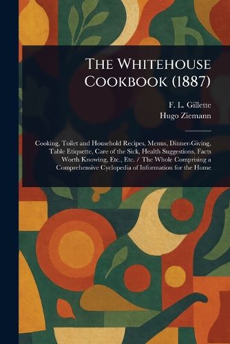 Cover image for The Whitehouse Cookbook (1887)