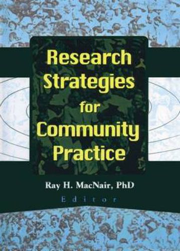Cover image for Research Strategies for Community Practice