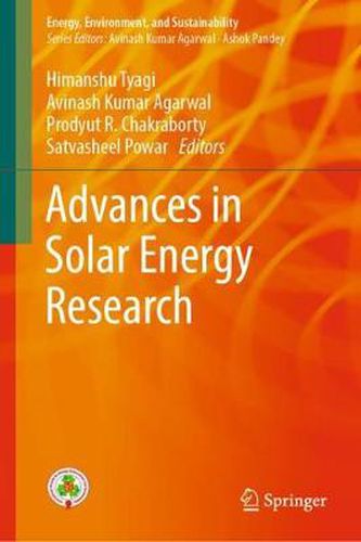 Cover image for Advances in Solar Energy Research