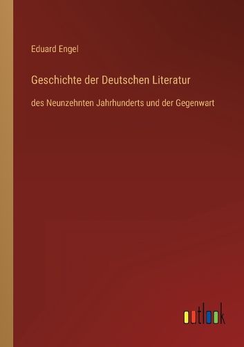 Cover image for Geschichte der Deutschen Literatur