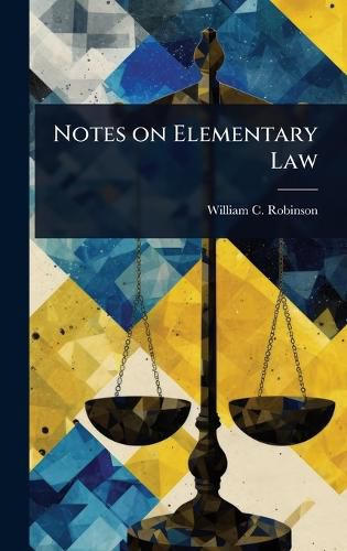 Cover image for Notes on Elementary Law
