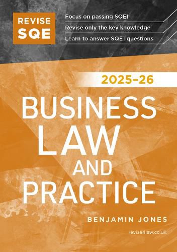Cover image for Revise SQE Business Law and Practice 2025/26