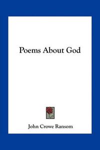 Cover image for Poems about God