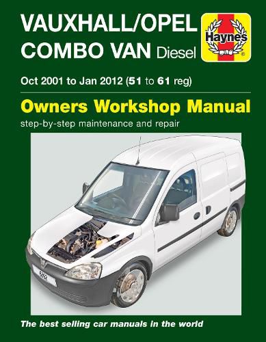 Vauxhall/Opel Combo Diesel Van (Oct 2001 To Jan 2012) 51 To 61