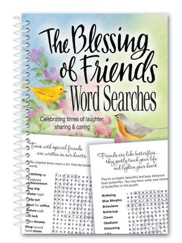 Cover image for The Blessing of Friends Word Searches