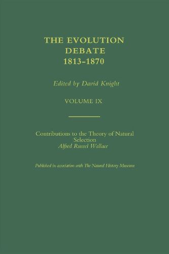 Cover image for The Evolution Debate, 1813-1870