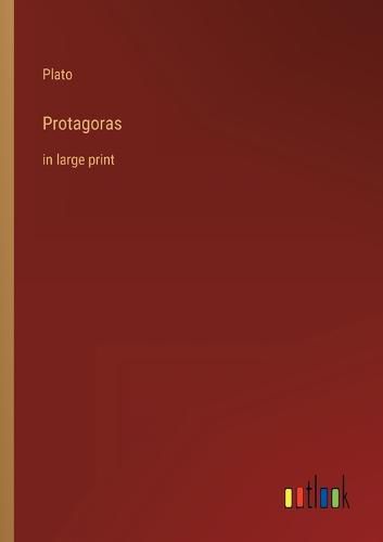 Cover image for Protagoras