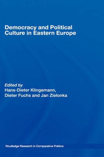 Cover image for Democracy and Political Culture in Eastern Europe