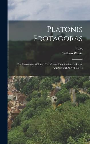 Cover image for Platonis Protagoras