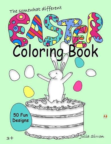 Cover image for The somewhat different Easter coloring book: 50 Fun Designs