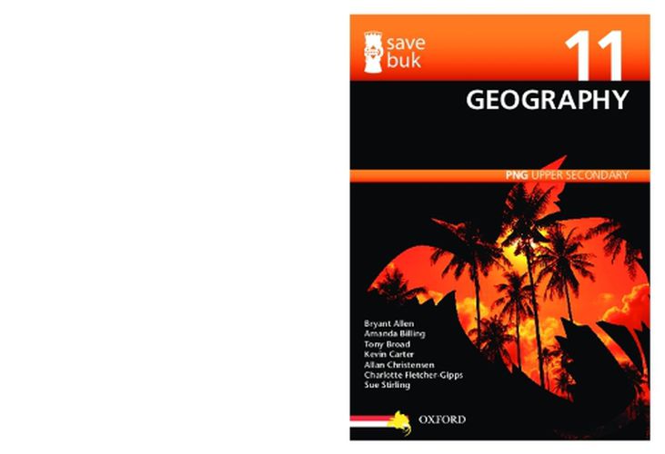 Cover image for Save Buk: PNG Upper Secondary - Geography, Grade 11