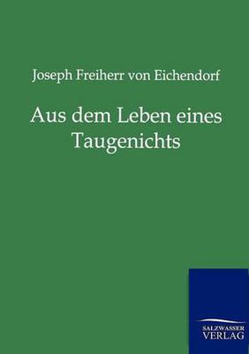 Cover image for Aus dem Leben eines Taugenichts