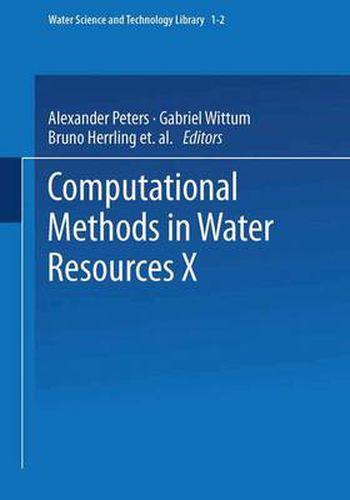 Computational Methods in Water Resources X