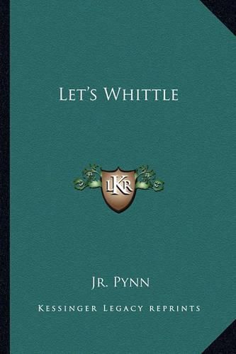 Cover image for Let's Whittle