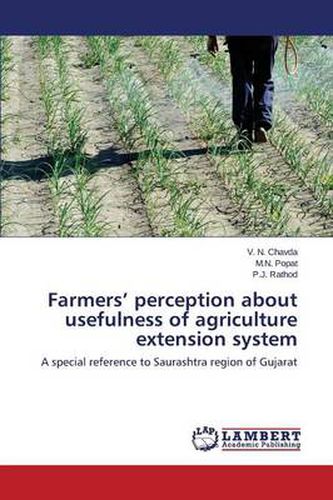 Farmers' perception about usefulness of agriculture extension system