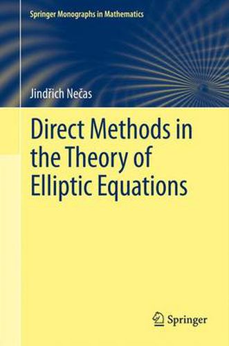 Cover image for Direct Methods in the Theory of Elliptic Equations