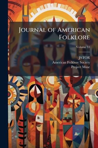 Cover image for Journal of American Folklore; Volume 33