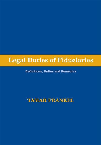 Cover image for Legal Duties of Fiduciaries