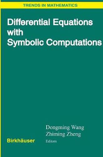 Cover image for Differential Equations with Symbolic Computation