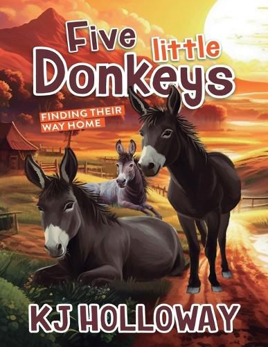 Cover image for Five Little Donkeys