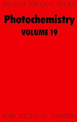 Cover image for Photochemistry: Volume 19
