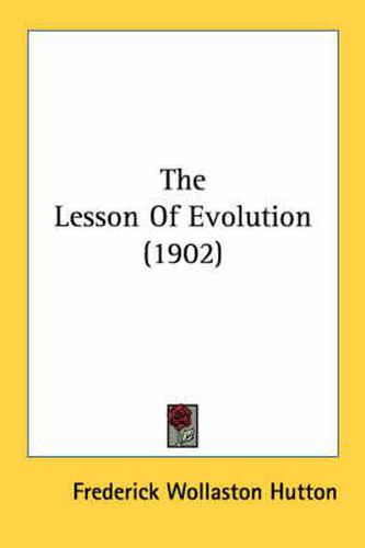 The Lesson of Evolution (1902)