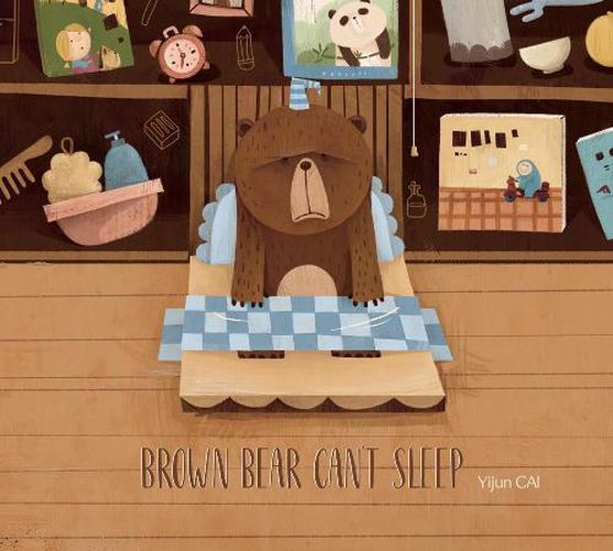 Cover image for Brown Bear Can't Sleep