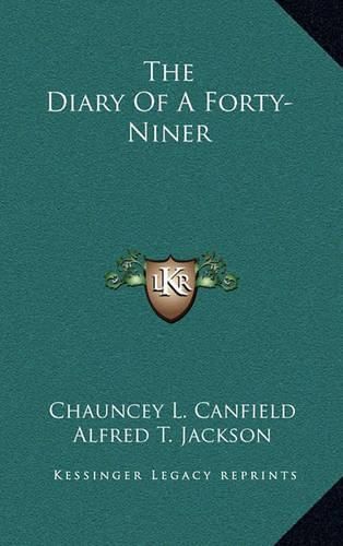 Cover image for The Diary of a Forty-Niner