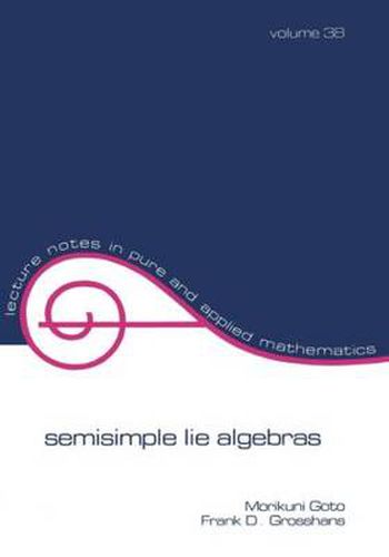 Cover image for Semisimple Lie Algebras