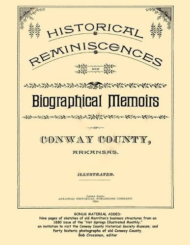 Cover image for Historical Reminiscences and Biographical Memoirs of Conway County, Arkansas, 1890