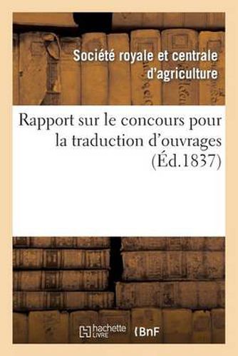 Cover image for Rapport Sur Le Concours Pour La Traduction d'Ouvrages O