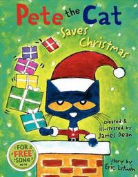 Cover image for Pete the Cat Saves Christmas