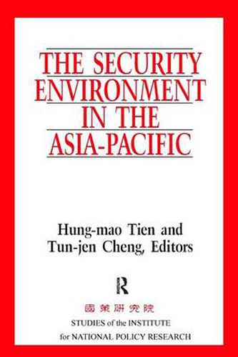 Cover image for The Security Environment in the Asia-Pacific