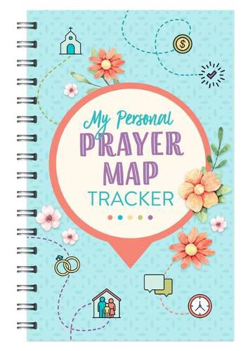 Cover image for My Personal Prayer Map Tracker - Light Blue