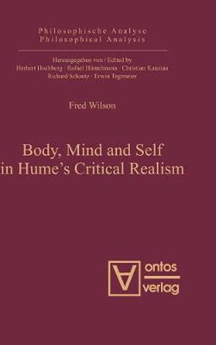 Cover image for Body, Mind and Self in Hume's Critical Realism