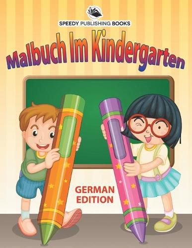 Cover image for Malbuch Kinder (German Edition)