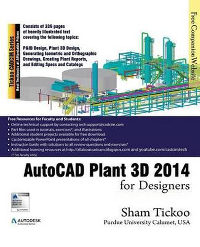 Cover image for AutoCAD Plant 3D 2014 for Designers