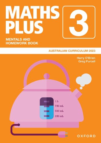Cover image for Maths Plus Australian Curriculum Mentals and Homework Book Year 3