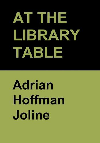 Cover image for At The Library Table