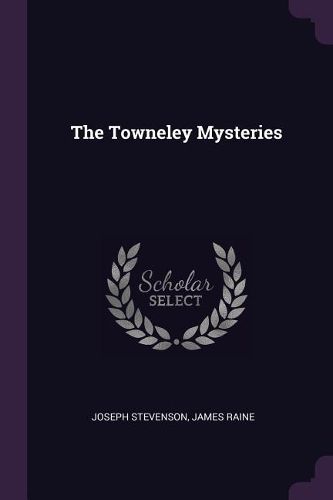 Cover image for The Towneley Mysteries