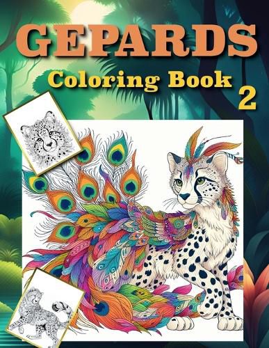 Cover image for Gepards Coloring Book 2