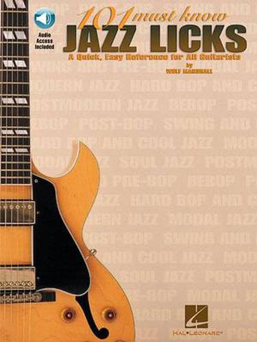 Cover image for 101 Must Know Jazz Licks