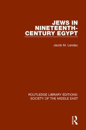 Cover image for Jews in Nineteenth-Century Egypt