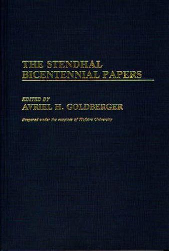 Cover image for The Stendhal Bicentennial Papers