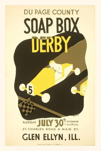 Cover image for Vintage Journal Soap Box Derby, Glen Ellyn, Illinois Poster