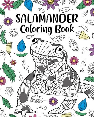 Cover image for Salamander Coloring Book