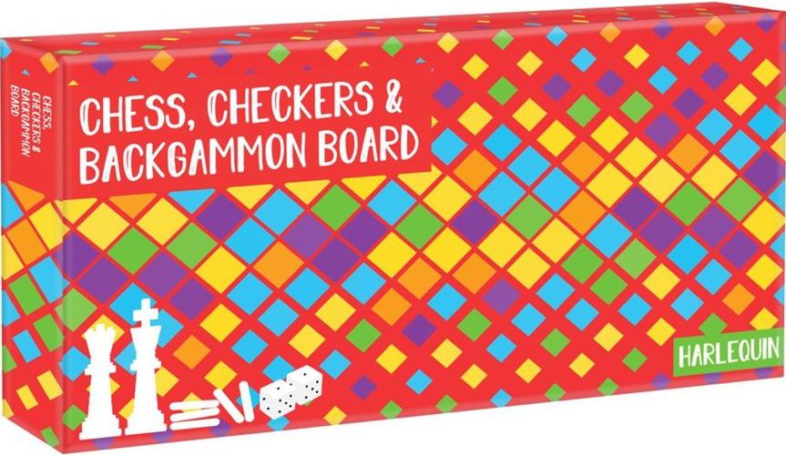 Chess Checkers and Backgammon Set