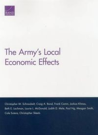 Cover image for The Army's Local Economic Effects